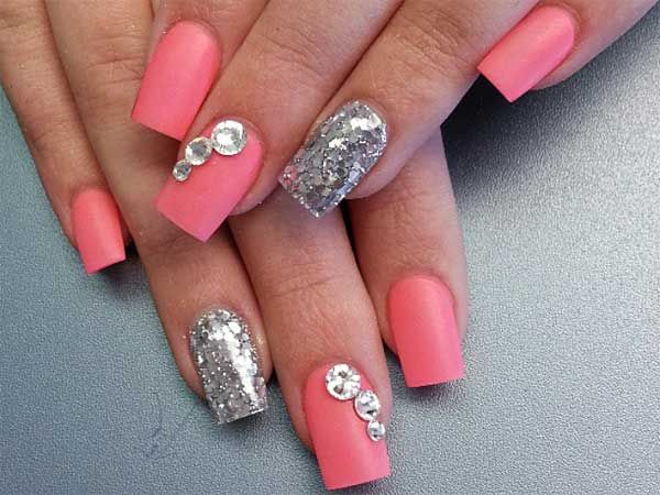 Tendências de unhas Outono/Inverno 2017- Unhas quadradas